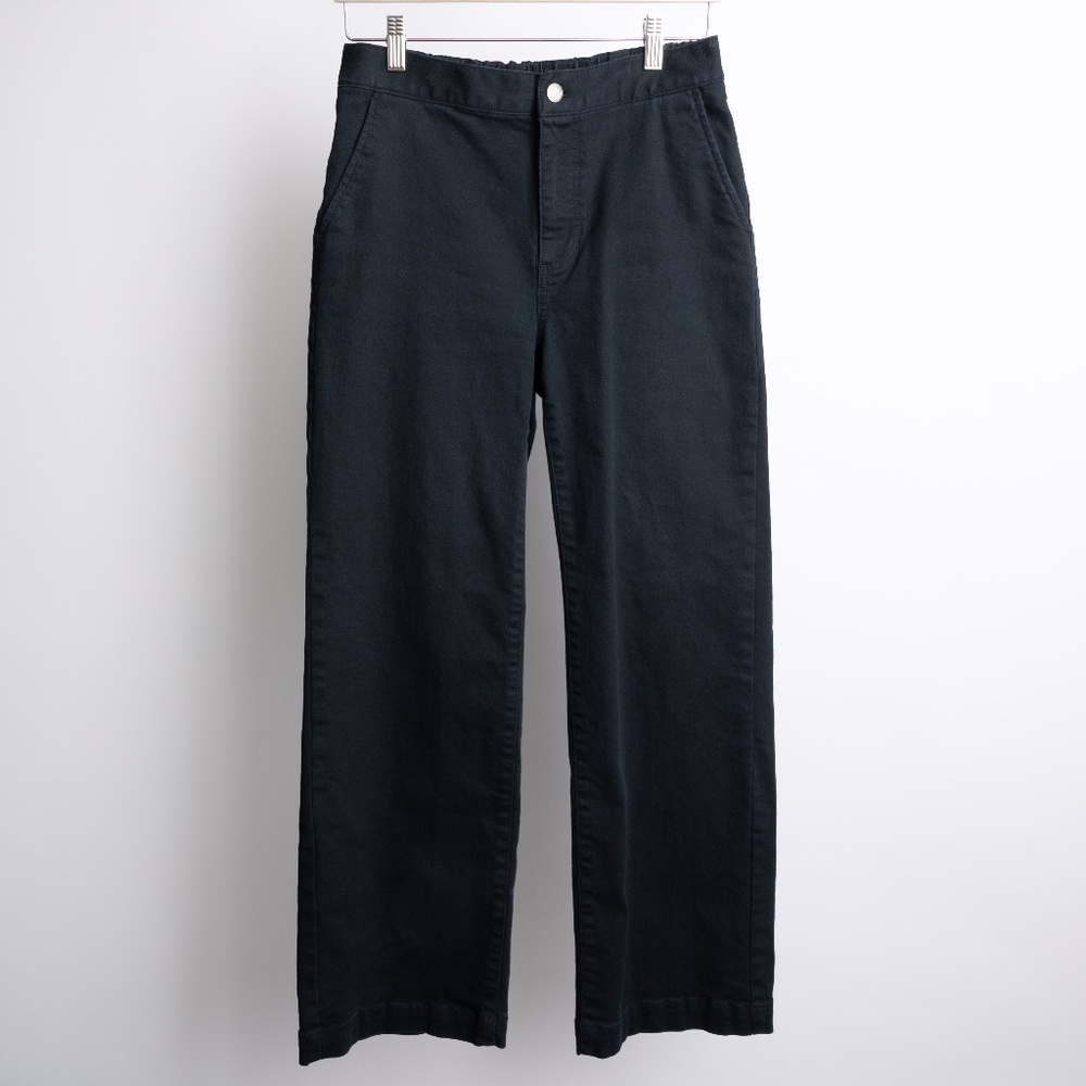 Oak + Fort Cropped Wide Leg Pant